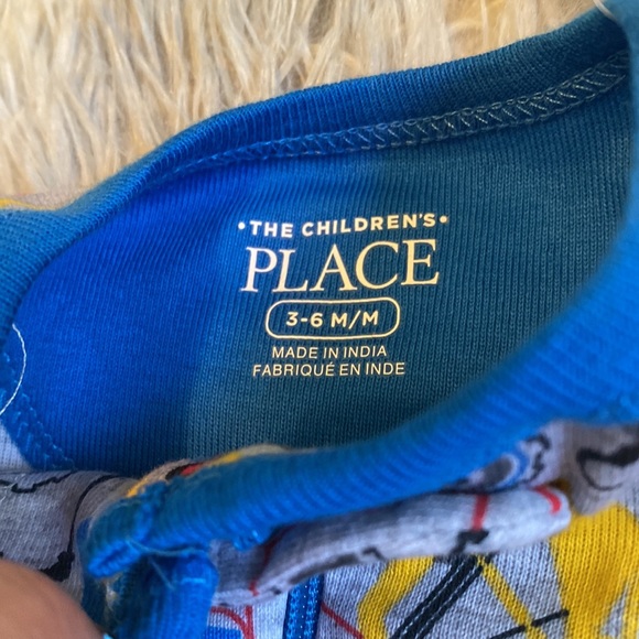 Baby short sleeve truck pajamas - Picture 4 of 4